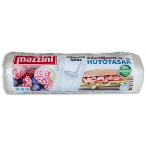 Hűtő- és uzsonnástasak köthető füles 3  MAZZINI átlátszó