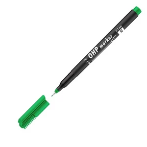 ICO OHP marker S zöld permanent alkoholos marker 0,3mm OHP marker ICO S