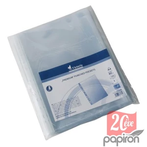 Genotherm fűzős Victoria 80 A4 80mikronos víztiszta 100db/csom
