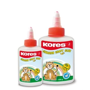 Ragasztó folyékony 125ml Univerzális Kores Eco. KORES 75205
