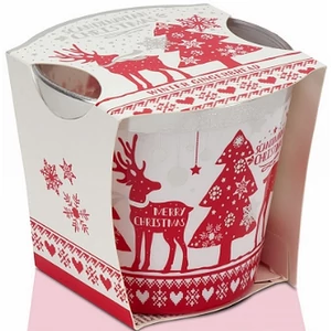 Gyertya üvegben illatos 24' 1 Scandinavian Chrismas 115g Bartek candles illatos gyertya