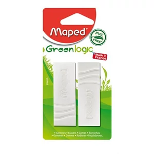 Radír Maped Greenlogic PVC-mentes ergonómikus 2db-os Javítás, ragasztás Maped 116610