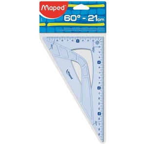 Vonalzó háromszög 60° 21cm Maped Geometric műanyag Irodai kiegészítők Maped 242621