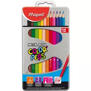 Színes ceruza 12 Maped Color'Peps háromszögletű 12színű Írószerek MAPED 832014