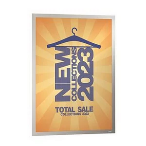 Infokeret A2 DURABLE DURAFRAME POSTER ezüst