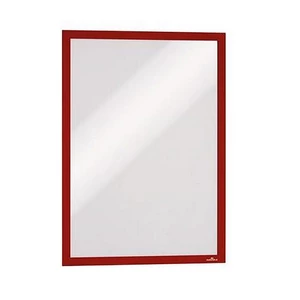 Infokeret A3 öntapadó hátta DURABLE DURAFRAME piros