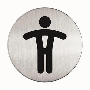 Információs piktogram öntapadó DURABLE Férfi WC 