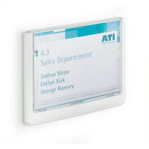 Információs tábla 149x105,5mm DURABLE CLICK SIGN fehér