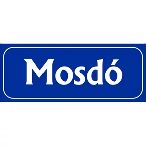 Információs tábla 19,5 x 9 cm Mosdó Időjárásálló, habosított PVC