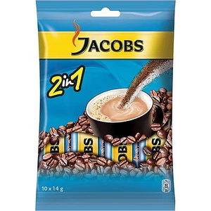 Instant kávé 14 g JACOBS 2in1 instant kávé 10 db KHK456