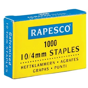 Tűzőkapocs No.10 Rapesco 10lap 1000db/dob horganyzott acél Irodai kisgépek RAPESCO AP510VZ3