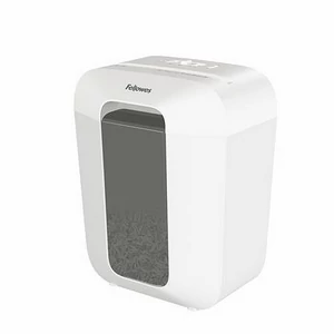 Iratmegsemmisítő Fellowes konfetti, 9 lap, "Powershred LX50" fehér