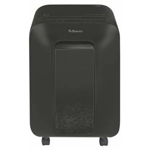 Iratmegsemmisítő Fellowes mikrokonfetti, 11 lap, Powershred LX201 fekete