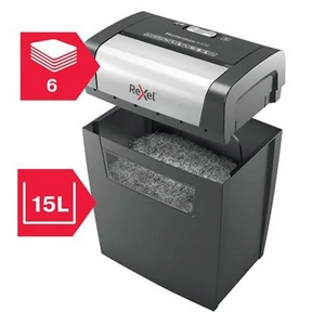 Iratmegsemmisítő Rexel konfetti, 6 lap Momentum X406 IGTR2104568