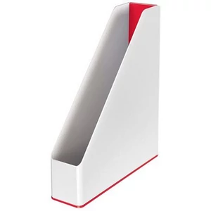 Iratpapucs A4 Leitz műanyag, 73mm, kettős színhatású Wow, piros