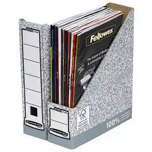 Iratpapucs karton Fellowes BANKERS BOX® EARTH SERIES 80mm natúr Iratrendezés FELLOWES 4470001