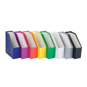 Iratpapucs karton fekete Anyaga: 8gr-os mázolt duplex karton Mérete.: 26,7x24,5x9,3cm