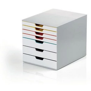 Irattároló műanyag 7fiókos DURABLE VARICOLOR MIX 7 színes