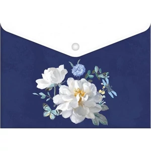 Irattasak A5 patentos Argus PP white rose Argus patentzáras irattartó 1647-0400