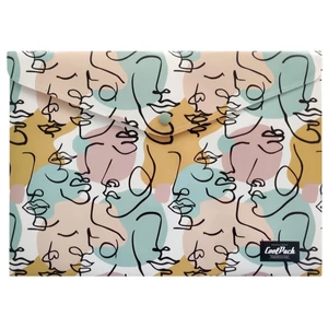 Irattartó tasak A4 patentos Art Deco pp CoolPack 30773CP