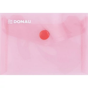 Irattartó tasak A7 Donau patentos PP műanyag piros Iratrendezés DONAU 8550001PL-04