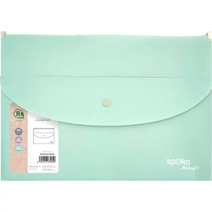 Irattartó tasak ReLeaf A4 PP SoftTouch menta 33x24,5 