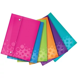 Irattasak patentos A4 Leitz Wow vegyes színek 44690099 patentos tasak