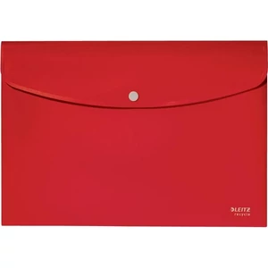 Irattasak A4 Leitz PP, patentos, Recycle, piros E46780025