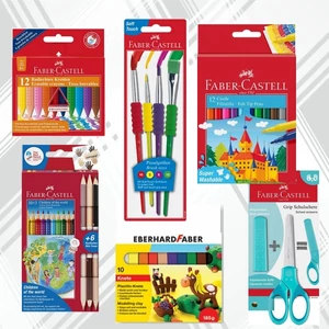 Iskolai csomag Faber Castell 2 6 db-os szett iskolai kezdő csomag Faber castell belépő csomag általános