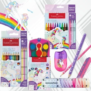 Iskolai csomag Faber Castell Lányos iskolai kezdő csomag Unikornis Grip exkluzív csomag