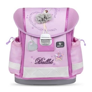 Iskolatáska Belmil ergonómikus Classy Ballerina, lila