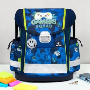 Iskolatáska Belmil ergonómikus Classy Gamer Squad játékkonzol BL40313AG60F