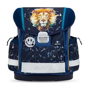 Iskolatáska Belmil ergonómikus Classy Lion oroszlános 