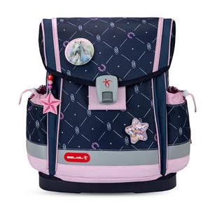 Iskolatáska Belmil ergonómikus Classy Plus Midnigh lovas BL40578AG18L