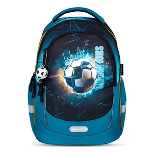 Iskolatáska Belmil ergonómikus Leisure Plus Fire Footbal BL338873F
