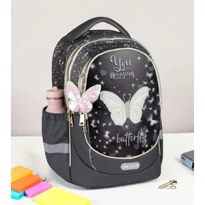 Iskolatáska Belmil ergonómikus Leisure Plus Amazing Butterfly BL338871L