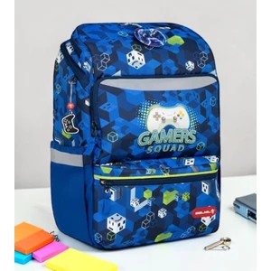 Iskolatáska Belmil ergonómikus Zippy Gamer Squad BL405795F