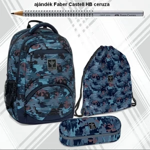 Iskolatáska szett Ars Una 25 Hyde ergonómikus + HB ceruza