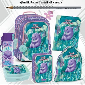 Iskolatáska szett Ars Una 25 Mon Mignon  táska, tolltartó tornazsák, kulacs uzsidoboz, gumis mappa
