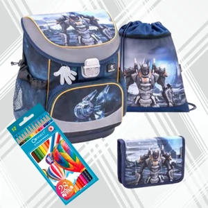Iskolatáska szett Belmil 22' Mini-Fit Parallel Universe 405-33 táska,tolltartó,tornazsák