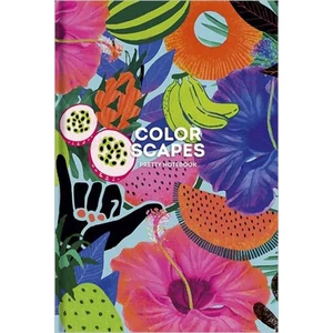 Jegyzetfüzet A5 kockás 80 lap SHKOLYARYK Color Scapes" vegyes