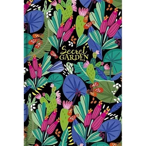 Jegyzetfüzet A5 vonalas 80 lap SHKOLYARYK Secret Garden" vegyes
