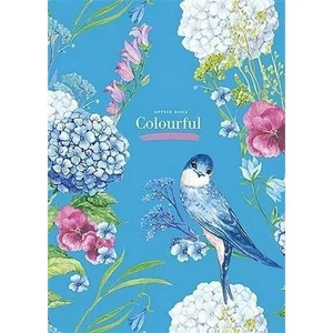 Jegyzettömb A5 Student vonalas Colourful 50lap vonalas vegyes mintával Irodai papír SHKOLYARYK A5-GB-050-817L