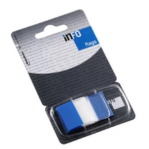 Jelölőcimke Info Flags GLN kék 25, 4x43, 2mm 7728-81