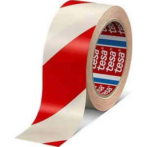 Jelölőszalag 50mmx33m Tesa Professional piros/fehér