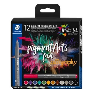 Kalligrafikus készlet Staedtle 2mm, Pigment 375, 12 különböző szín TS375C11