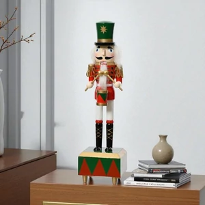 Diótörő karácsony dekor 24' kézzel festett óriás figura 12cm x11cm x32cm sdkae