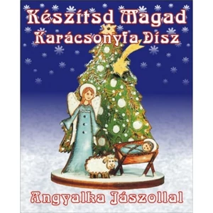 Dekor angyal jászollal karácsonyfa díszek