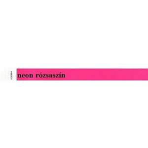Karszalag 45720 tyvek neon rózsaszín