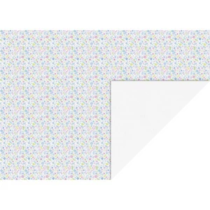 Karton HEYDA (50x70) 220g újrahasznosított kék virágo 